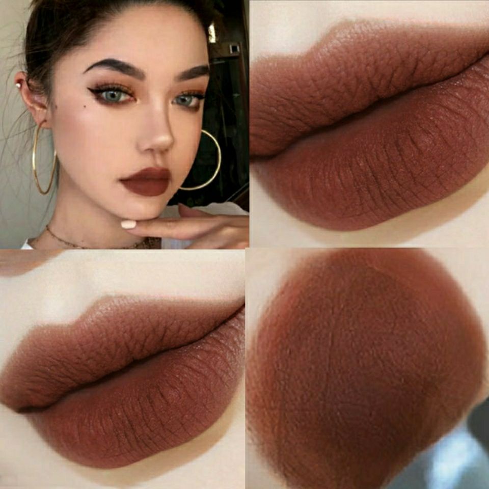 Son Kem Lì Tông Cam Đậm Màu Phong Cách Âu Mỹ