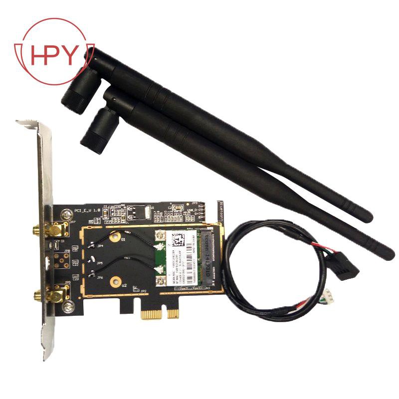 Ăng Ten Kép Bcm943142 Cho Máy Tính Pci-E / Pci-1X