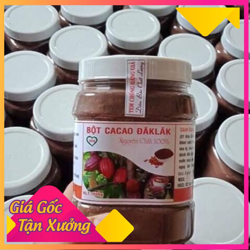 [RẺ VÔ ĐỊCH ] ca cao nguyên chất Đaklak 500gr