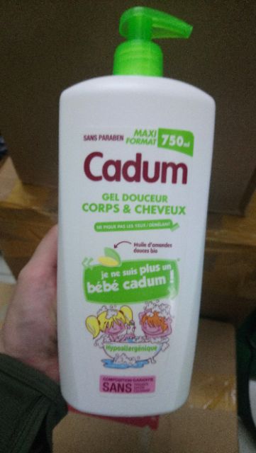 Sữa tắm Cadum 750ml cho bé.