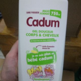 Sữa tắm Cadum 750ml cho bé.