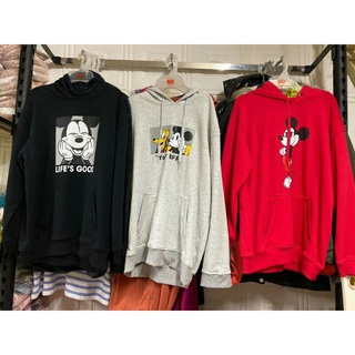 áo nỉ hoodie mickey đen Canifa