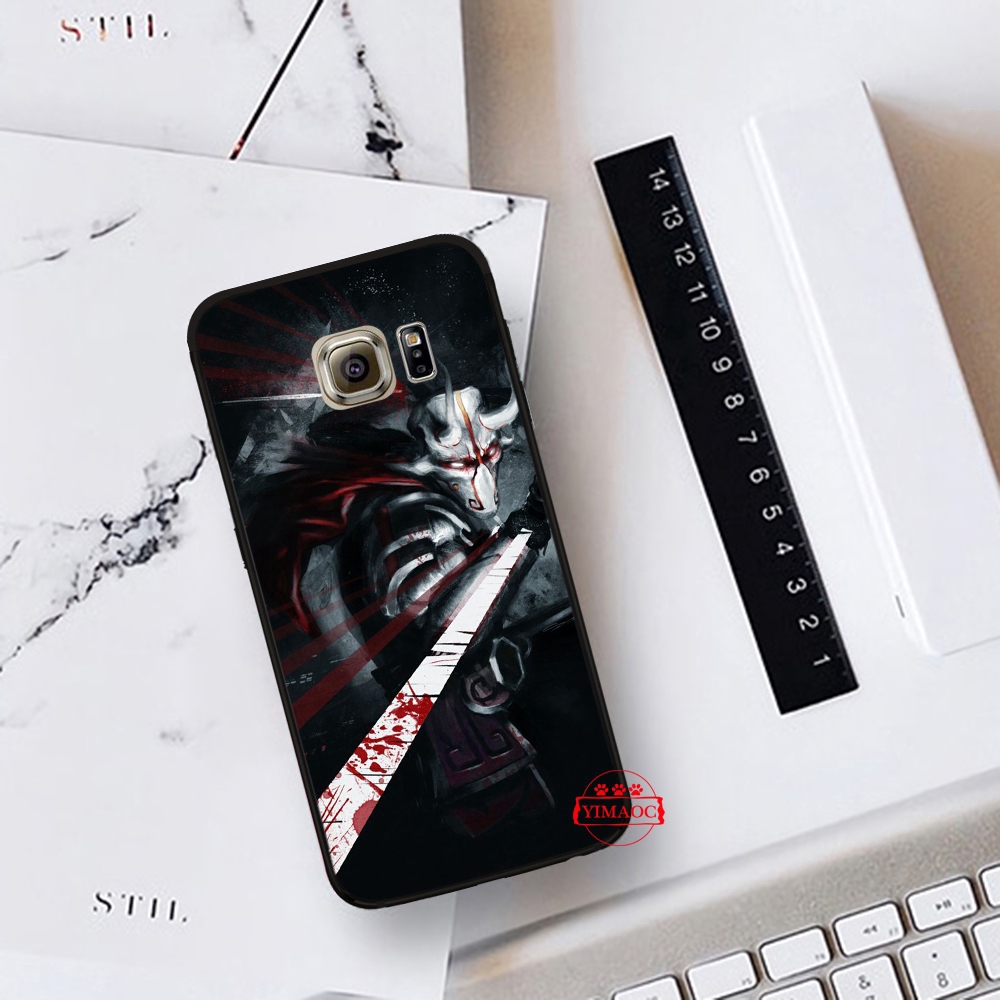 Ốp Điện Thoại Mềm Hình Shadow Fiend Dota 2 Cho Samsung S6 S7 Edge S8 S9 S10 Plus