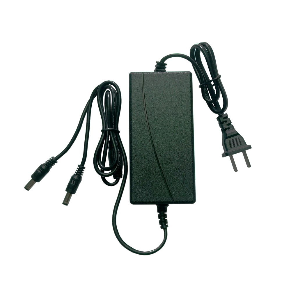 NGUỒN ADAPTER 12V 5A VỚI 2 NGÕ RA DC 5521