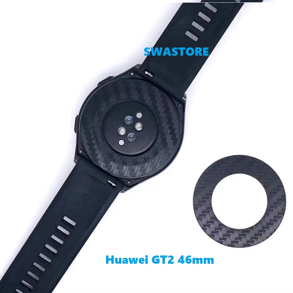 Miếng dán lưng Carbon Fiber đồng hồ Huawei Watch GT2 GT3 Runner GT2Pro GT3Pro Watch3pro SWASTORE