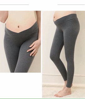 (Hàng đẹp)Quần leggin bầu dài cotton co giãn