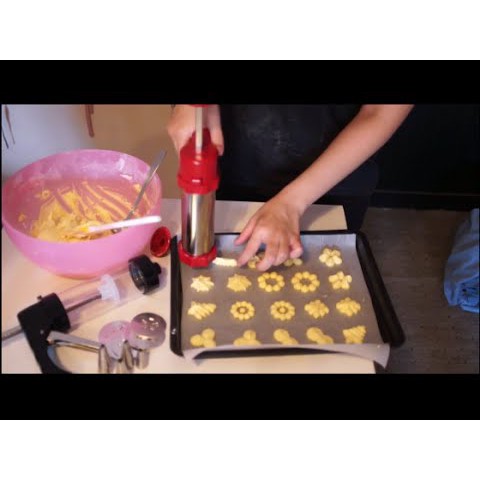 Tạo hình bánh quy bằng kim loại cao cấp | Cookie press