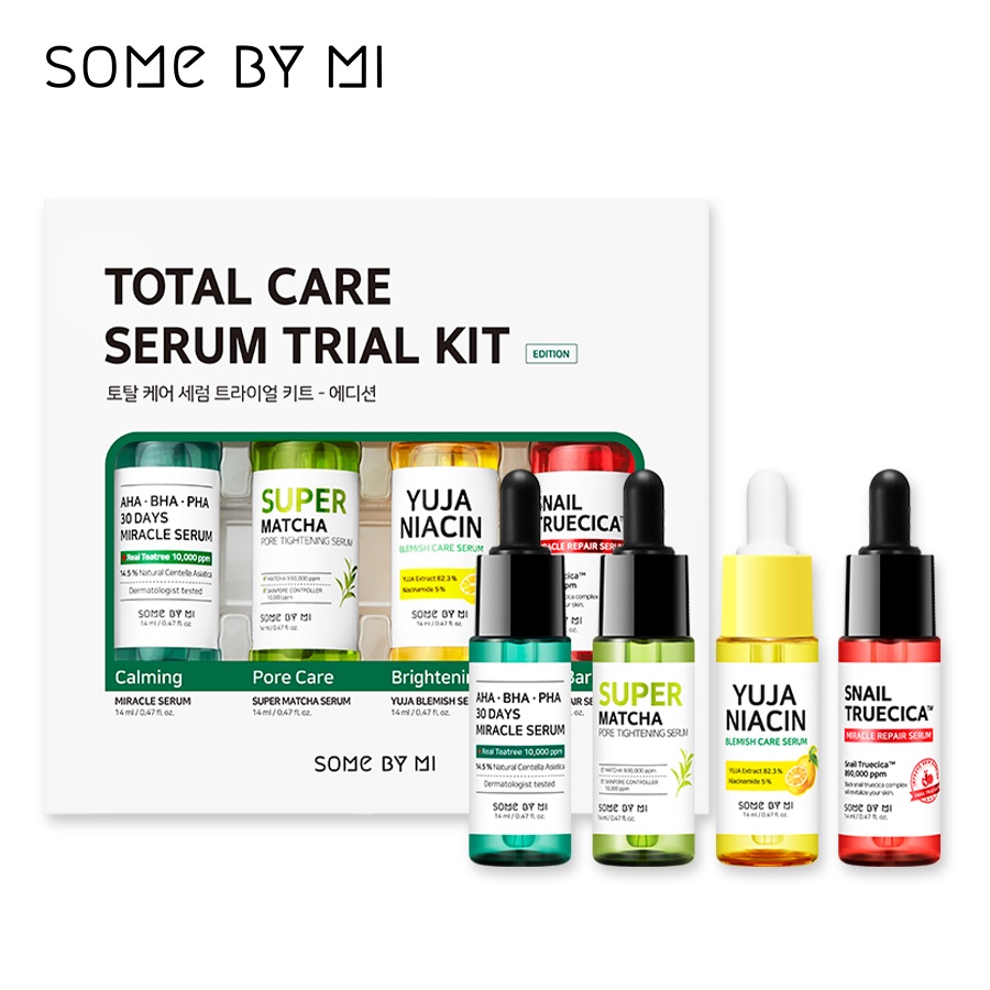 Bộ chăm sóc da Some By Mi Total Care SerumTrial Kit-Edition