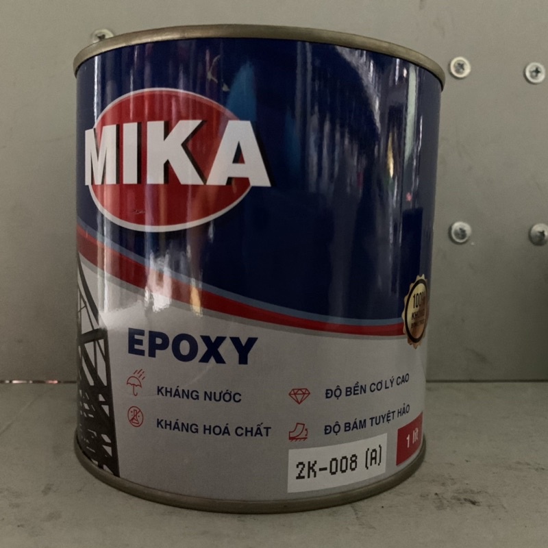 Sơn lót Mika 008 Epoxy 2 thành phần Hàng Chính Hãng