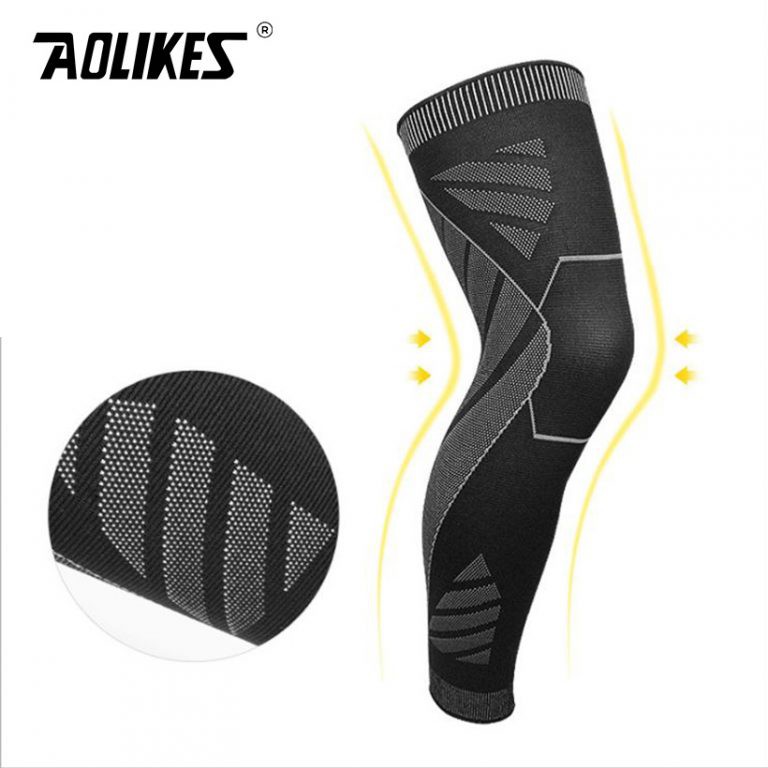 Đai ống dài chống căng cơ chân đùi AOLIKES HX 7060 (1 cái) bán sỉ, chuyên gym, chính hãng
