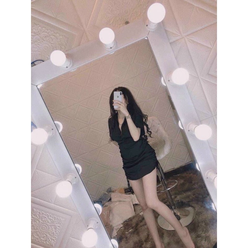 đầm sơ mi dây rút bigsize 55kg-90kg | BigBuy360 - bigbuy360.vn