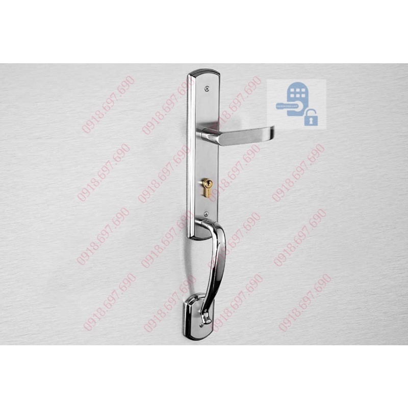 Bộ khoá đại sảnh inox 304 huy hoàng 8510SS