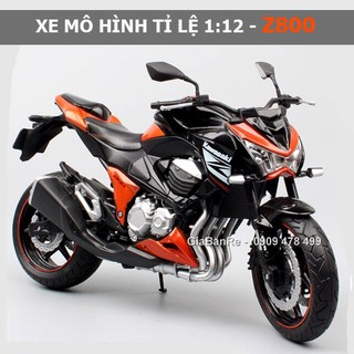 Xe Mô Hình Kawasaki Z800 Tỉ Lệ 1:12 - Joycity - Không Hộp