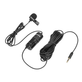 Micro cài áo có dây, thu âm đa hướng cho điện thoại, máy ảnh, máy quay | Boya BY-M1 Pro