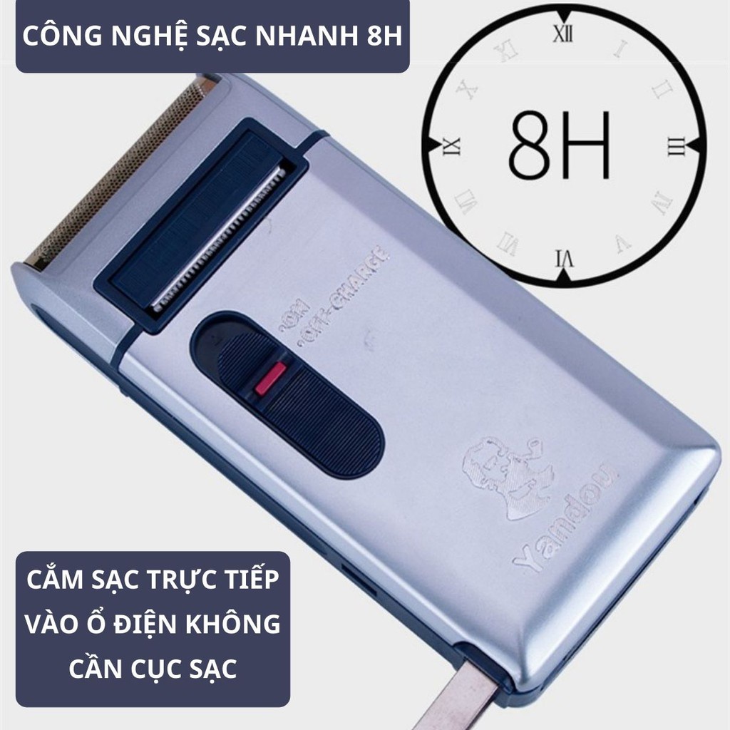 MÁY CẠO RÂU ĐA NĂNG, SIÊU BỀN YANDOU SC-W301U DC01