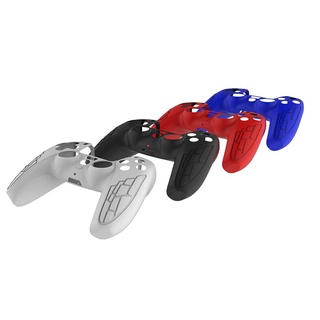 Vỏ Bảo Vệ Tay Cầm Chơi Game Ps5 Bằng Cao Su Màu Trắng