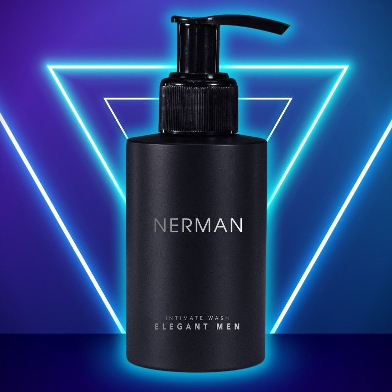 [Chính Hãng 100%] Dung dịch vệ sinh nam giới Nerman Elegant Men hương nước hoa cao cấp 100ml