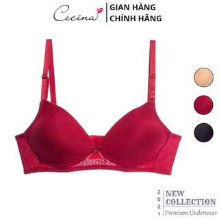 Áo lót nữ 𝐂𝐄𝐂𝐈𝐍𝐀 nâng ngực, chất vải mịn mượt, không gây kích ứng da - CBR023
