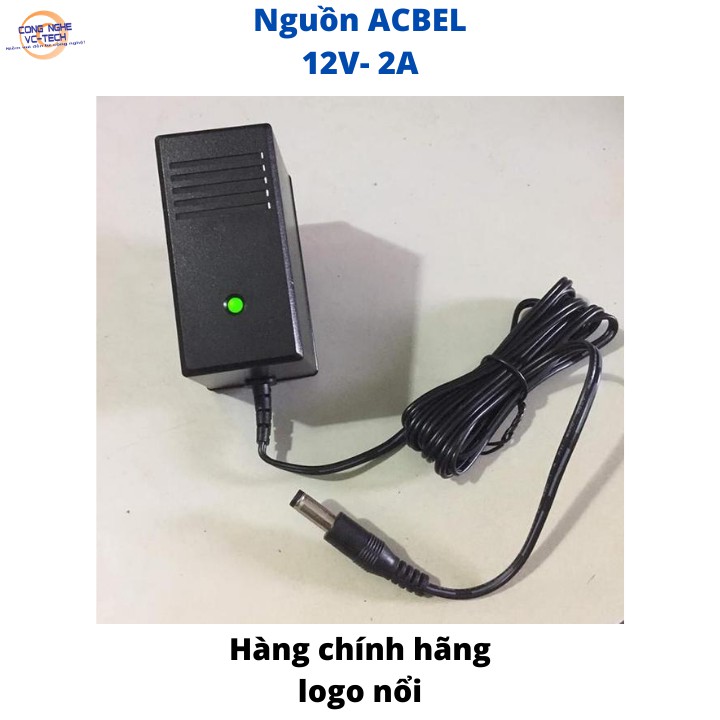 {CHUẨN XỊN}Adapter - Nguồn ACBEL 12V- 2A - Hàng chính hãng in logo nổi- Có đèn báo-CAM KẾT VỀ CHẤT LƯỢNG TUYỆT ĐỐI | WebRaoVat - webraovat.net.vn