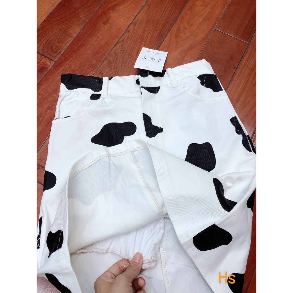 Set Bộ Chân Váy Bò Sữa Mix Áo Phông Tay Lỡ 🔥HOT TREND🔥 chân váy co giãn dáng áo rộng thoải mái phong cách