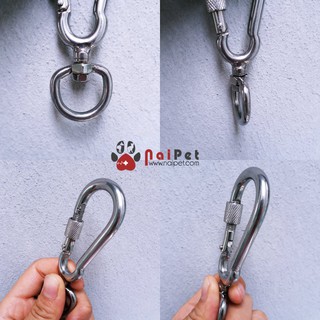 Móc Xích Inox Có Chốt Chặt Chống Bật