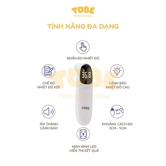 Nhiệt kế hồng ngoại TOBÉ