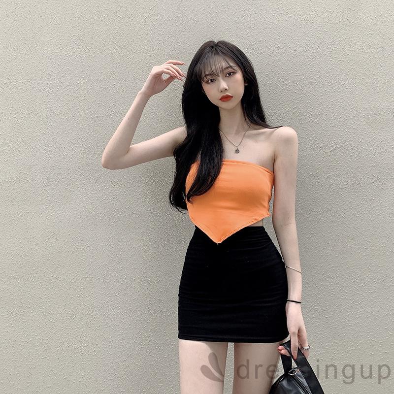 Áo cúp ngực không dây màu trơn quyến rũ cho nữ chất lượng cao