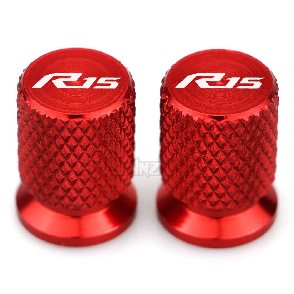 Nắp Van Bánh Xe Mô Tô Yamaha YZF R15 V2 V3 ABS 2009-2020 Bằng Nhôm CNC Chất Lượng Cao