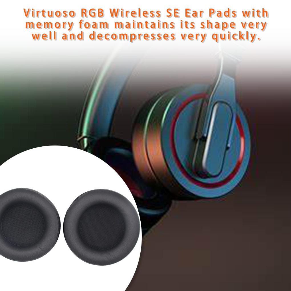 Đệm Tai Nghe Bằng Da Thay Thế Cho Corsair Virus SE RGB
