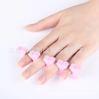 Kẹp tách ngón xốp hỗ trợ sơn móng