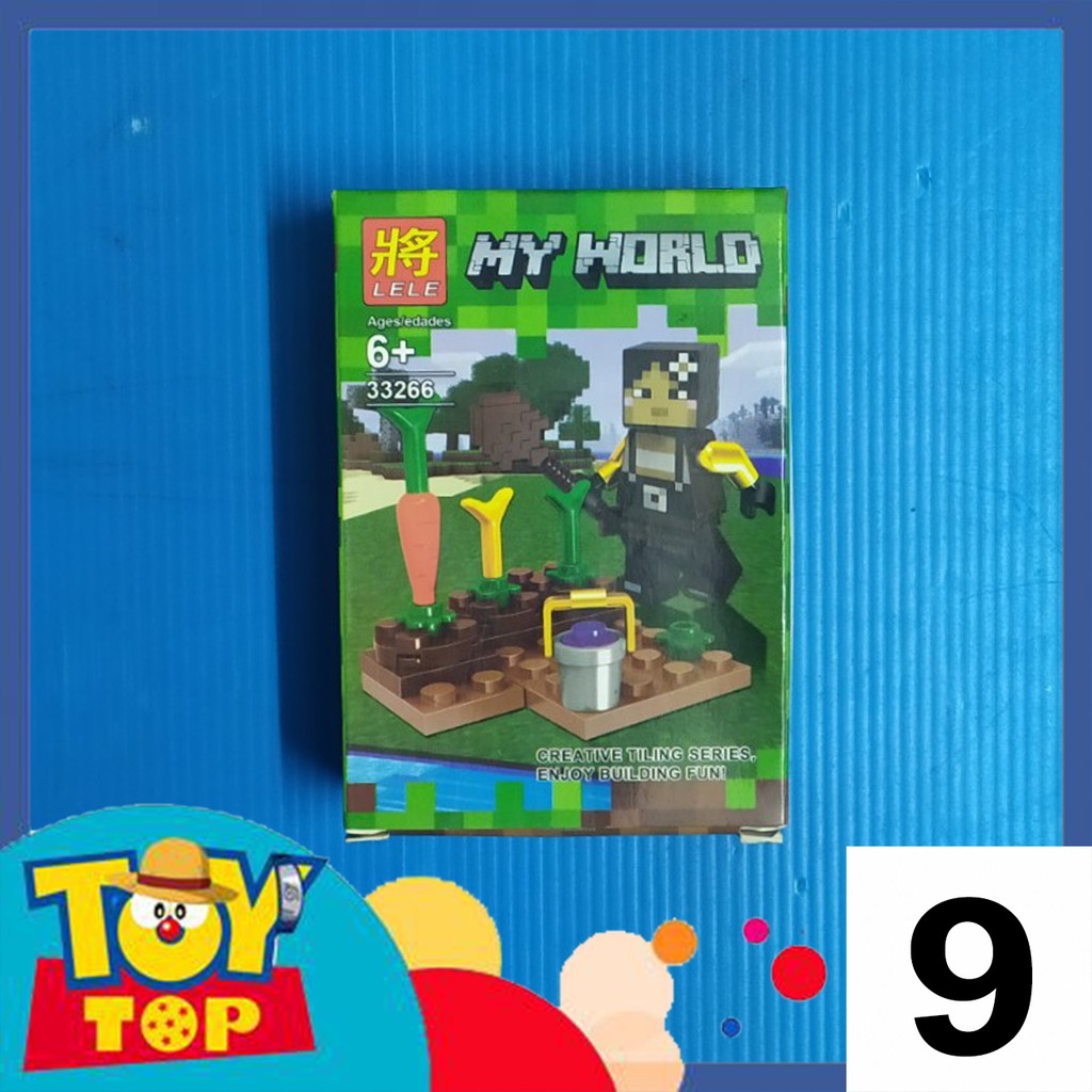 [Một hộp] Non - lego Minecraft xếp hình My World SY6199 lắp ghép nhí