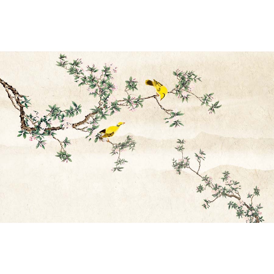 Tranh Dán Tường Phong Cách Đông Dương độc đáo, sáng tạo