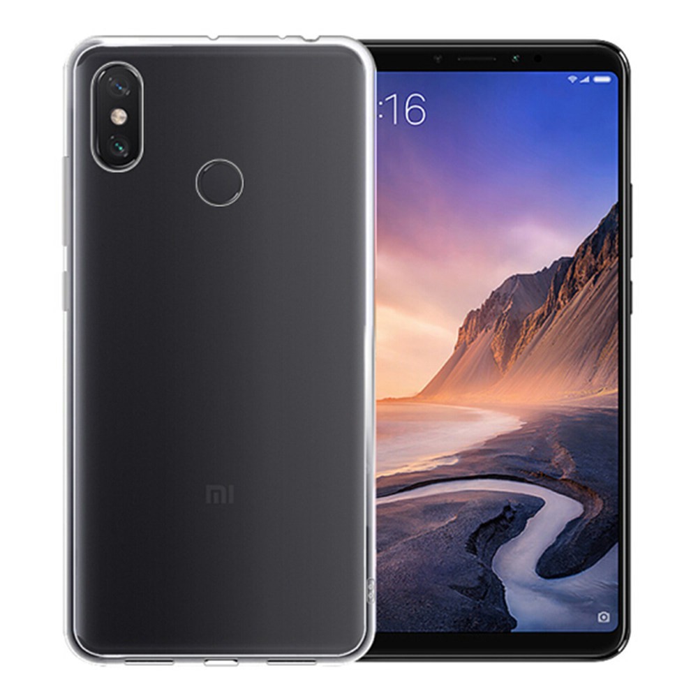 [BH 1 ĐỔI 1] Ốp lưng silicon dẻo trong suốt cho Xiaomi Mi Max 3 mỏng 0.6mm chính hãng Ultra Thin