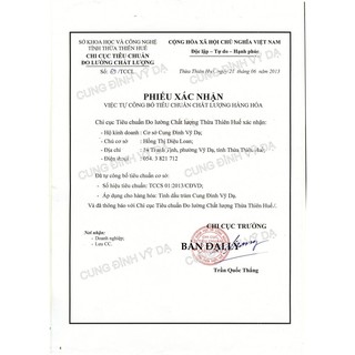 Tinh dầu quế Cung Đình Vỹ Dạ