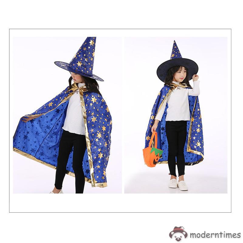 Bộ trang phục hóa trang phù thủy dự tiệc halloween dành cho BÉ.