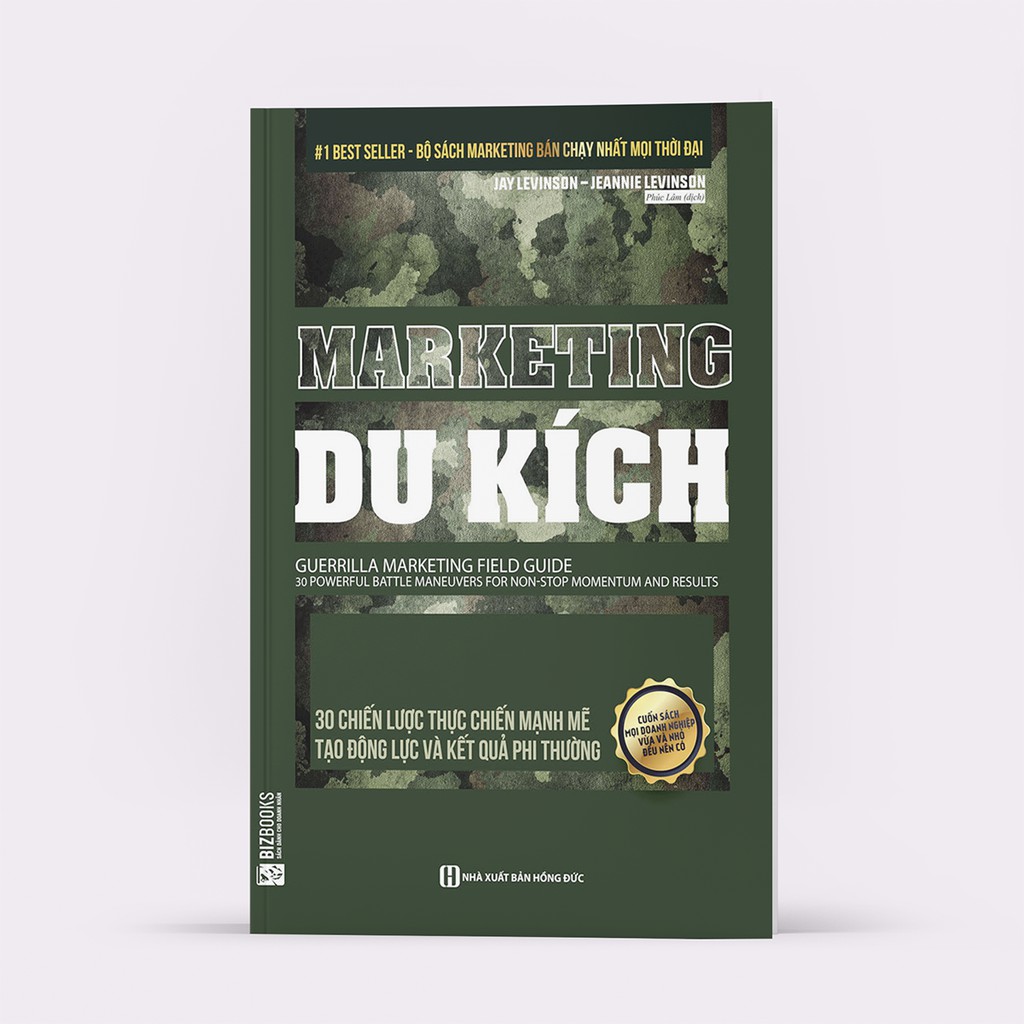 Sách - Marketing Du Kích (30 Chiến Lược Mạnh Mẽ Tạo Động Lực Và Kết Quả Phi Thường)
