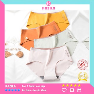 Quần lót su cạp ép không viền may cao cấp, quần lót nữ thun lạnh ôm hông nâng mông siêu nhẹ Kazila QLH39