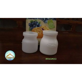 5 Hũ Sữa Chua Nhựa Size Trung/Nhỏ Loại Tốt, Hũ Yagurt, Hũ Pudding