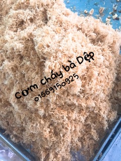Cơm cháy siêu sốt ruốc