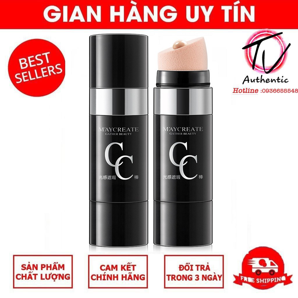 Kem nền dạng thỏi Concealer Light Cushion CC Stick của Maycreate