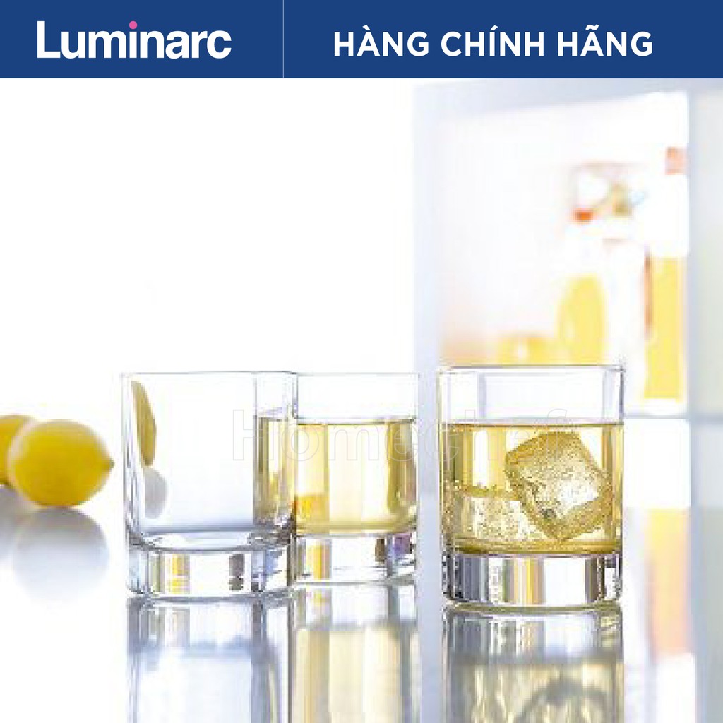(Ảnh thật - Chính hãng) Bộ cốc uống nước/dùng trà/uống rượu mạnh/cafe bằng thủy tinh Luminarc 6 chi tiết 200ml-19122