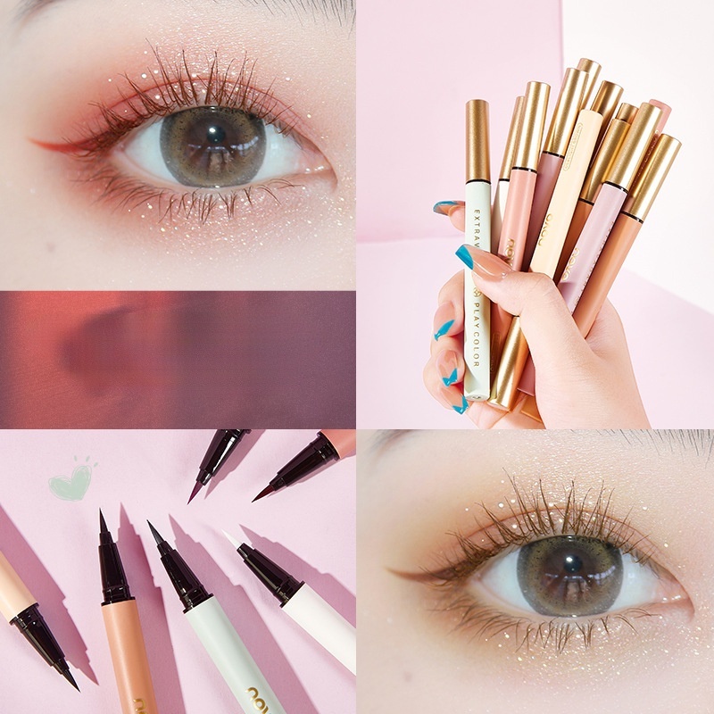 Bút kẻ mắt Novo đầu mảnh chống thấm nước và mồ hôi không nhòe | BigBuy360 - bigbuy360.vn