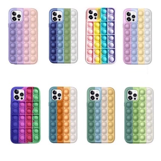 Ốp Điện Thoại Silicone Mềm Hình Pop It Giảm Căng Thẳng Cho Iphone 12 Mini 11 Pro Xr Xs Max 7 8 Plus Se 2