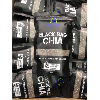 Hạt Chia đen hữu cơ Úc - BLACK BAG CHIA