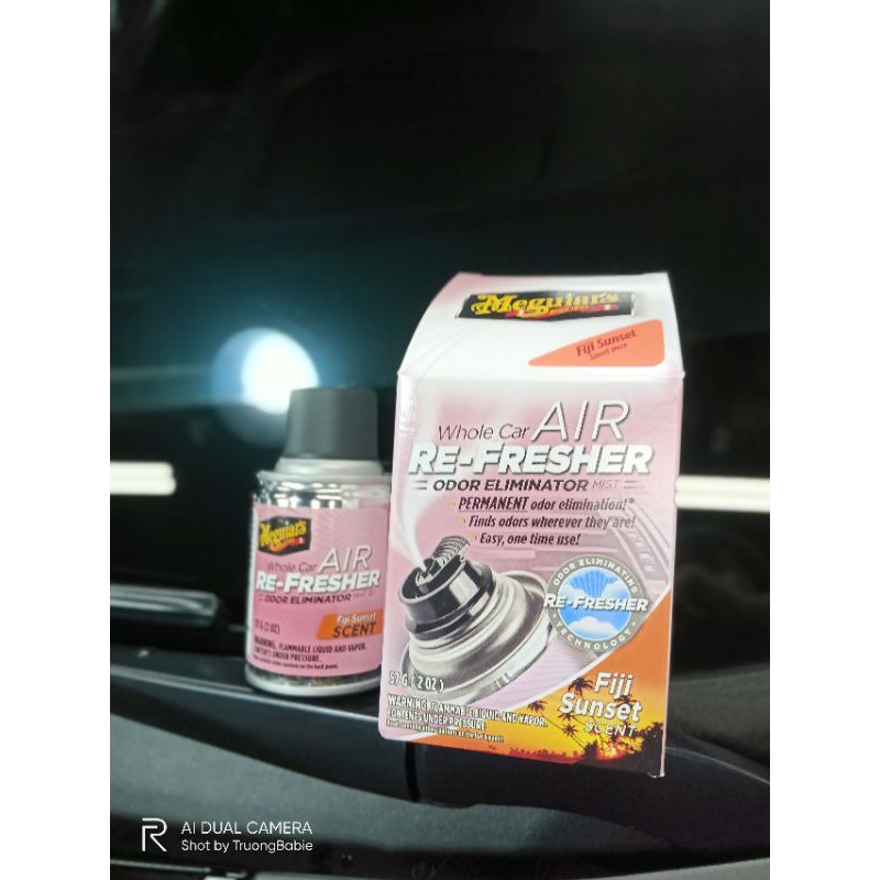 Khử mùi điều hòa xe hơi/ Meguiar's Air Re-Fresher