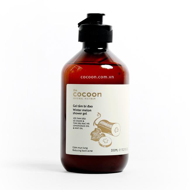 Combo Gel tắm bí đao cocoon 300ml + Cà phê Đăk Lăk sạch da chết cocoon 200ml