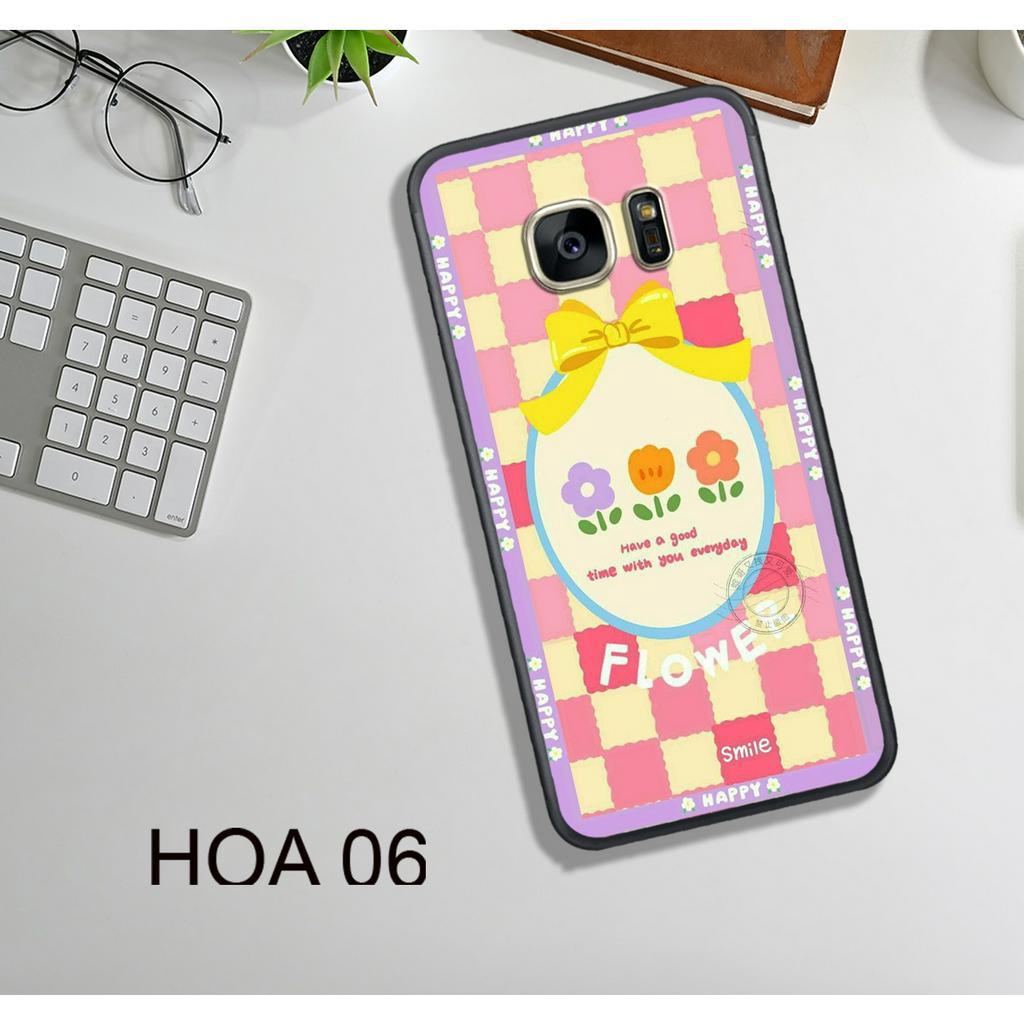 Ốp Lưng  Samsung S6 - S6E - S7 - S7E - A9 Pro - C9 Pro - A8 Star, In Hình HOA, Màu Sắc Bắt Mắt.