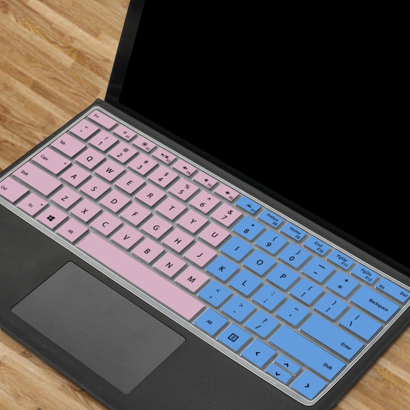 Miếng Dán Bảo Vệ Bàn Phím Laptop Microsoft Surface Pro 4 / 5 / 6 / 7 Pro X 12.3 Inch Bằng Silicon Mềm Chống Nước Chống Bụi