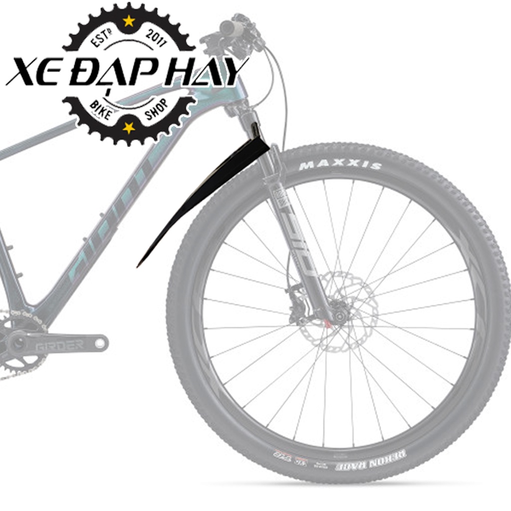 Chắn Bùn Cao Cấp Dùng Cho Xe Đạp Địa Hình MTB Bánh 24, 26, 27.5&quot; | Dè Chắn Bùn Nhựa PP Chống Va Đập Gắn Cọc Yên