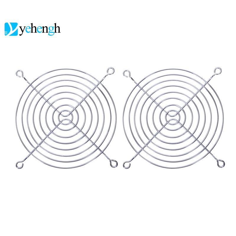 Bộ 2 Khung Kim Loại Bảo Vệ Quạt Tản Nhiệt Cho Máy Tính 120x120mm